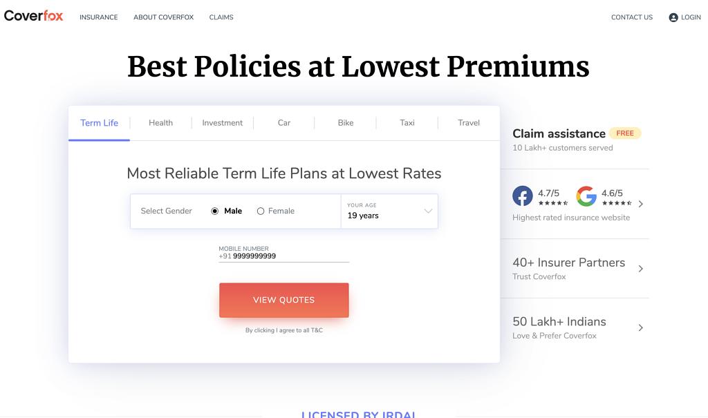 Coverfox Insurance Broking Pvt. Ltd